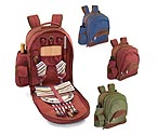 Picnic Time Avalon Insulated Backpack with Picnic Service for Two