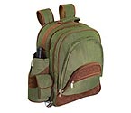 Picnic Time Cambria Insulated Picnic Backpack Pine Green