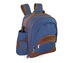 Picnic Time Cambria Deluxe Insulated Picnic Backpack Vista Blue