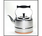 BonJour 53087 2 Quart Stainless Steel Teakettle with Copper Bottom