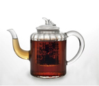 BonJour 53750 Adèle 27-oz. Glass Teapot with Glass Infuser