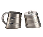 BonJour 53774 Montano Sugar & Creamer Set - Double Wall Stainless Steel