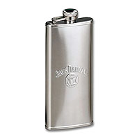 Stainless Steel Satin Boot Flask - 5 oz.