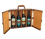 Picnic Time Bermuda Four-Bottle Wine Tote