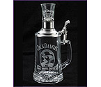 Jack Daniel's Father & Son Glass Stein Set - All-White Etching