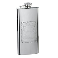 Stainless Steel Boot Flask - 5 oz.