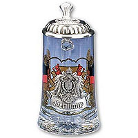 Germany Glass Beer Stein