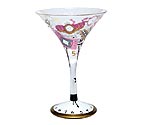 5 O'Clock Somewhere Martini Glass by Lolita Love My Martini Collection