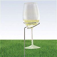 Outdoor Wine Glass Stand - 2 Pack