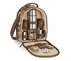 Picnic Time Caffeccino Insulated Coffee/Tea Tote for 2
