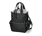 Activo Waterproof Insulated Cooler Tote - Black/Silver