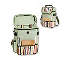 Picnic Time Duet Insulated Wine & Cheese Tote - Riviera Edition