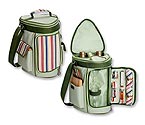 Picnic Time Meritage Insulated Wine & Cheese Tote - Riviera