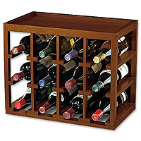 Cube Stack Wine Rack for 12 Bottles