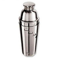Dial A Drink Stainless Steel 1-Liter Cocktail Shaker