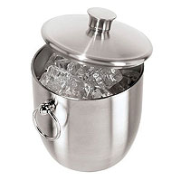 Lustre Stainless Steel 3.5-Liter Ice Bucket