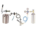 Build You Own 70' Coil Tight Wrap Single Faucet For Small Coolers