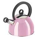 Oggi Stainless Steel Whistling Kettle - Pink