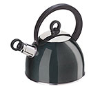 Oggi Stainless Steel Whistling Kettle - Black