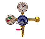 Commercial Grade Double Gauge Co2 Regulator