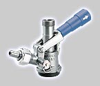 7485E-B - D System Keg Tap Coupler w/ Blue Lever Handle