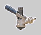 7486E - S System Keg Tap - Blue Lever Handle