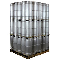 Pallet of 75 Kegs - 5 Gallon Commercial Keg with Drop-In D System Sankey Valve