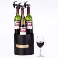 WineKeeper Noir 3-Bottle Wine Preserving & Dispensing System