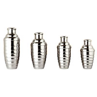 12 oz. Stainless Steel Cocktail Shaker Set
