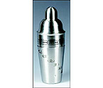 Twist & Shake Stainless Steel Recipe Shaker
