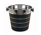 Silver & Black Ice Bucket - Bulk