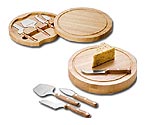 Picnic Time Circo Cheese Board with Tools