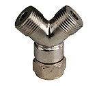 Beer Y Fitting with 3/8 Inch Bore