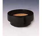Marble Wine Bottle Coaster - Black Marble