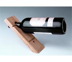 Single Bottle Wood Stand