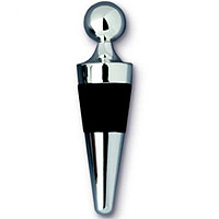 Conical Bottle Stopper - Silver Plated