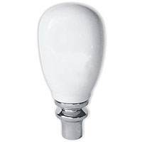 A5 White Ceramic Beer Tap Handle