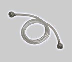 5 Feet of 3/16 Inch I.D. Jumper Line Assembly with 2 Hexnuts