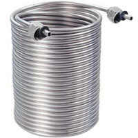 Jockey Box Stainless Steel Cooling Coil, 70' x 5/16
