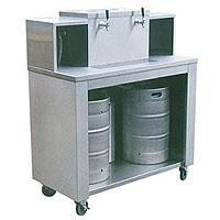 Portable Dispensing Cabinet without Canopy