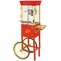 Old Fashioned Circus Cart Popcorn Maker