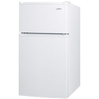 2.9 Cu. Ft. ADA Compliant - Two Door Compact Refrigerator-Freezer - White