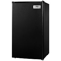 3.6 Cu. Ft. - Compact Auto Defrost Refrigerator - Black