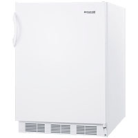 5.5 cf Commercial Undercounter All Refrigerator - White