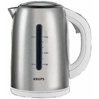 Krups FLF3-JW Stainless Steel Electric Water Kettle - White