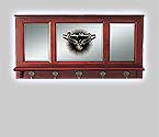 Photo of Harley-Davidson Pub Mirror - Mahogany Finish