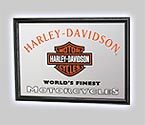 Harley-Davidson World's Finest Motorcycles Mirror