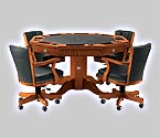 Harley-Davidson Poker Table and Chairs