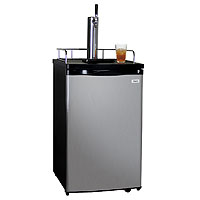Kombucharator with Black Cabinet and Stainless Steel Door - Marketplace