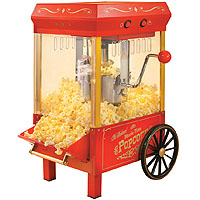 Old Fashioned Movie Time Kettle Popcorn Maker